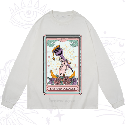 Purplehecate The Hair Colorist Tarot Long Sleeve T-Shirt