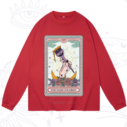 Purplehecate The Hair Colorist Tarot Long Sleeve T-Shirt