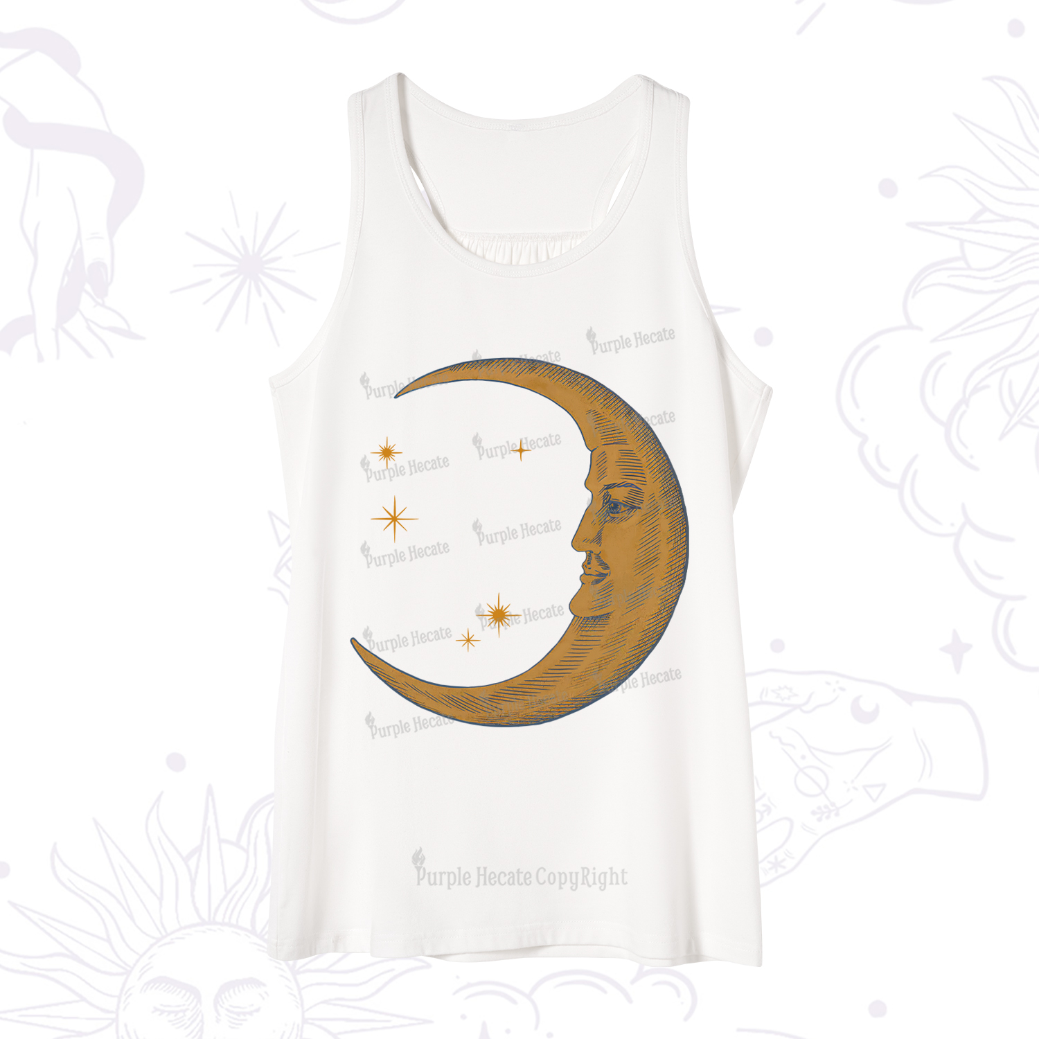 Purplehecate Celestial Moon Tank
