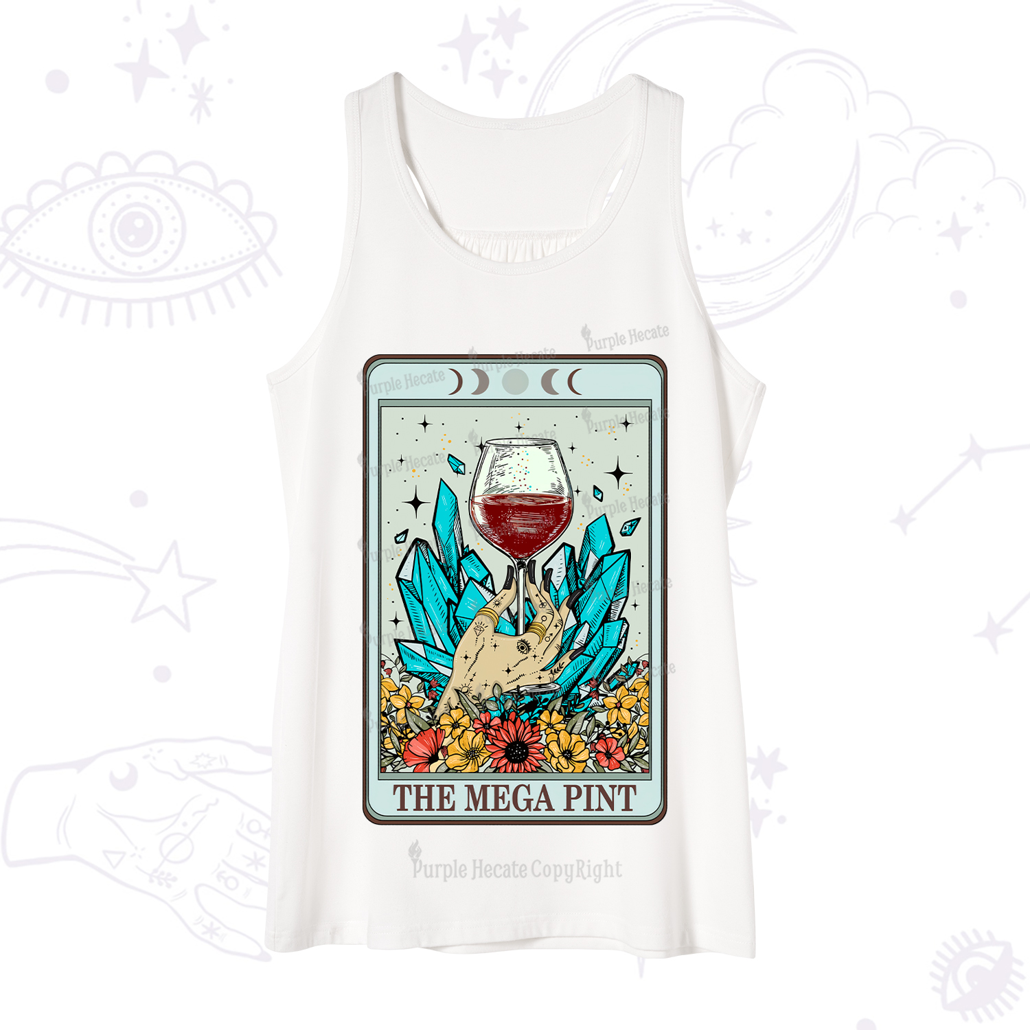 Purplehecate The Mega Pint Tank