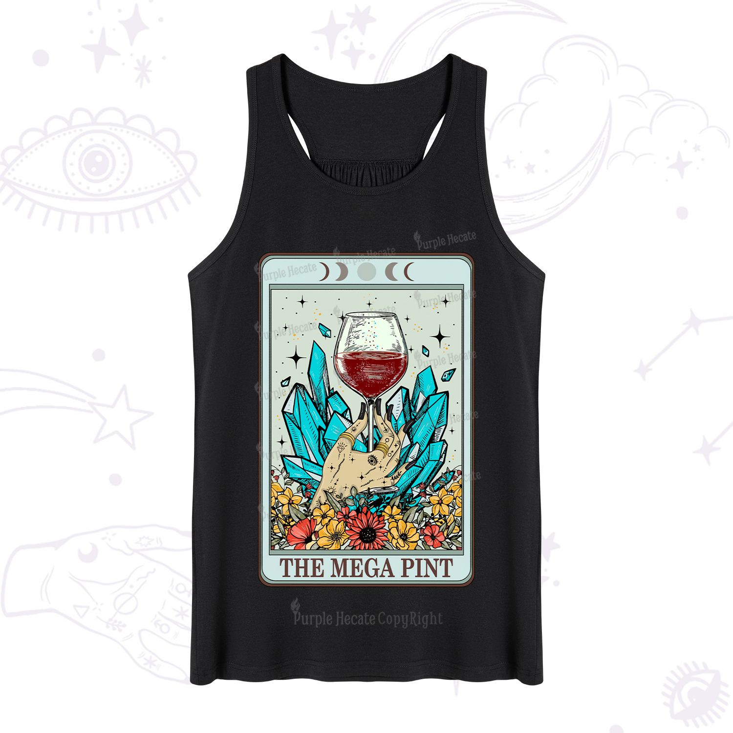 Purplehecate The Mega Pint Tank