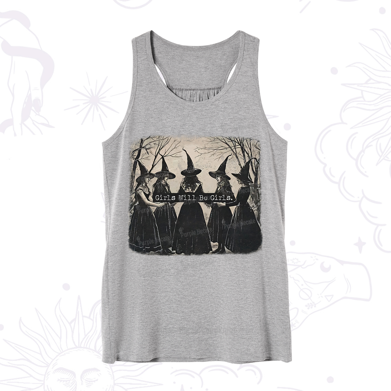 Purplehecate Girls Will Be Girls Witch Tank