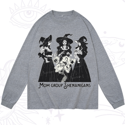 Purplehecate Mom Group Shenanigans Long Sleeve T-Shirt