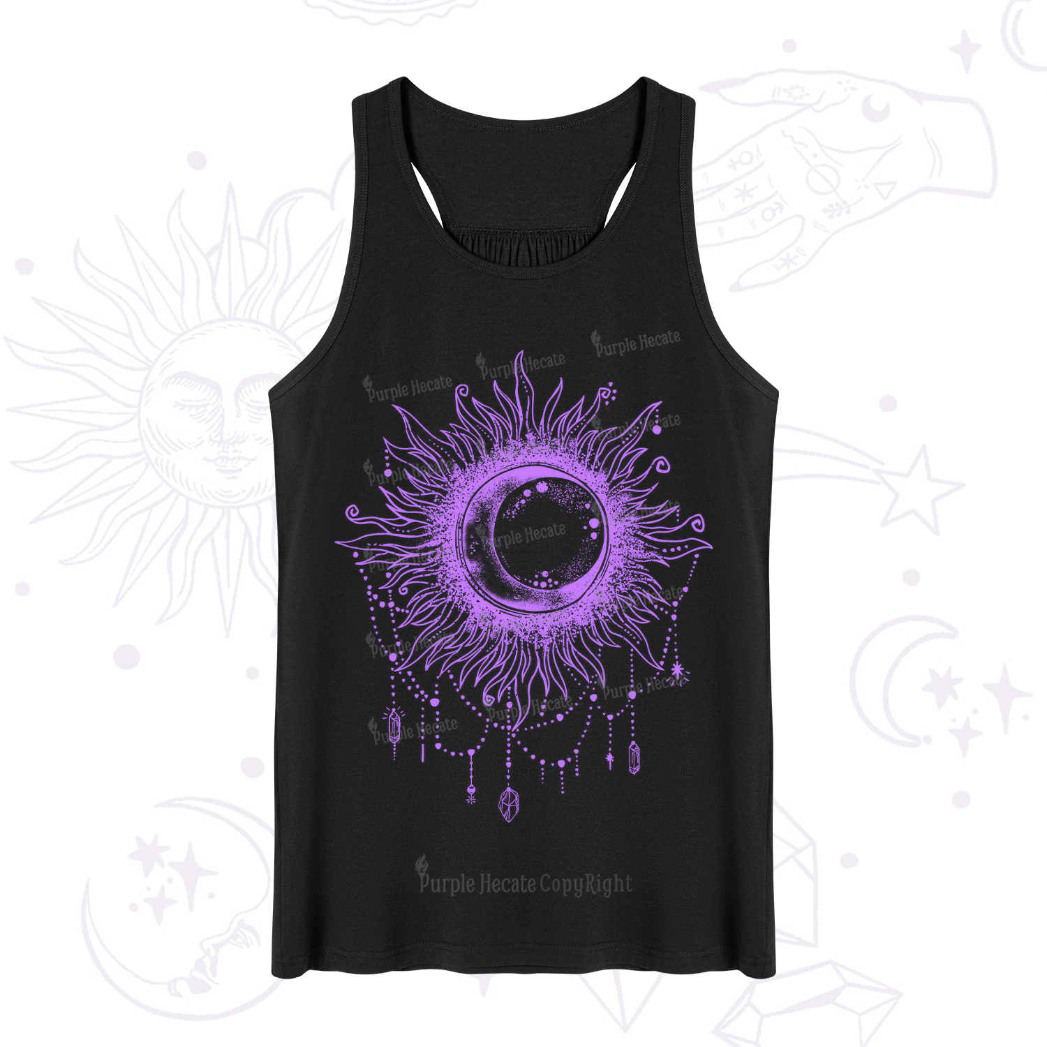 Purplehecate Starry Eye Tank