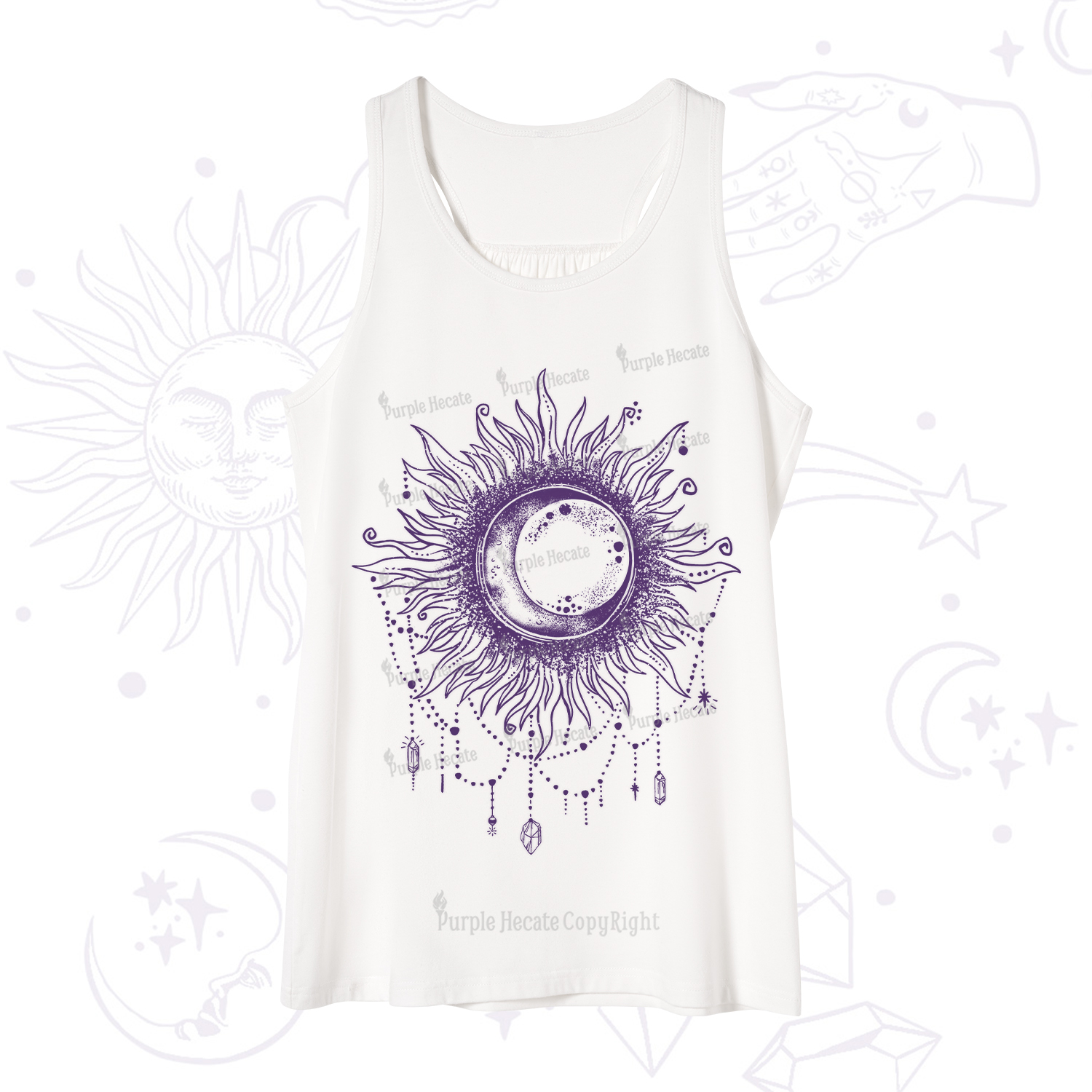 Purplehecate Starry Eye Tank