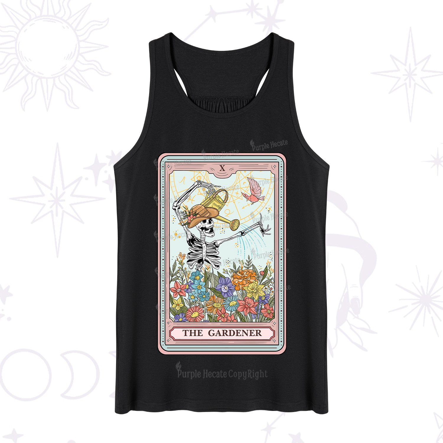 Purplehecate The Gardener Tarot Tank