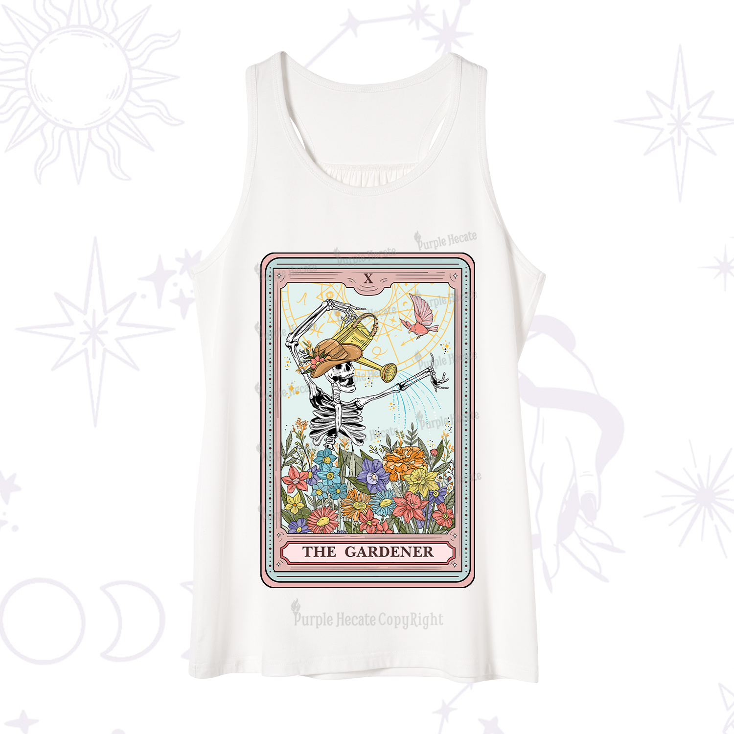 Purplehecate The Gardener Tarot Tank