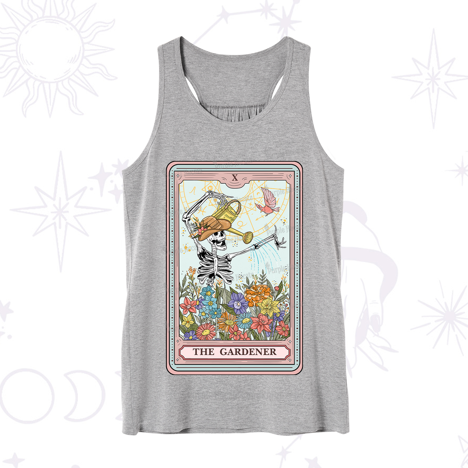 Purplehecate The Gardener Tarot Tank