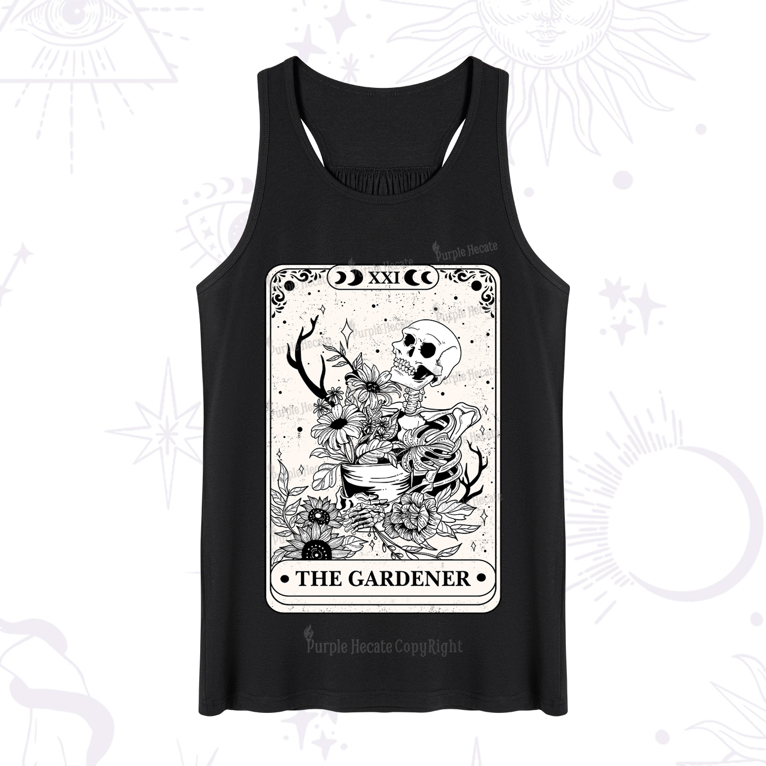 Purplehecate The Gardener Tarot Tank