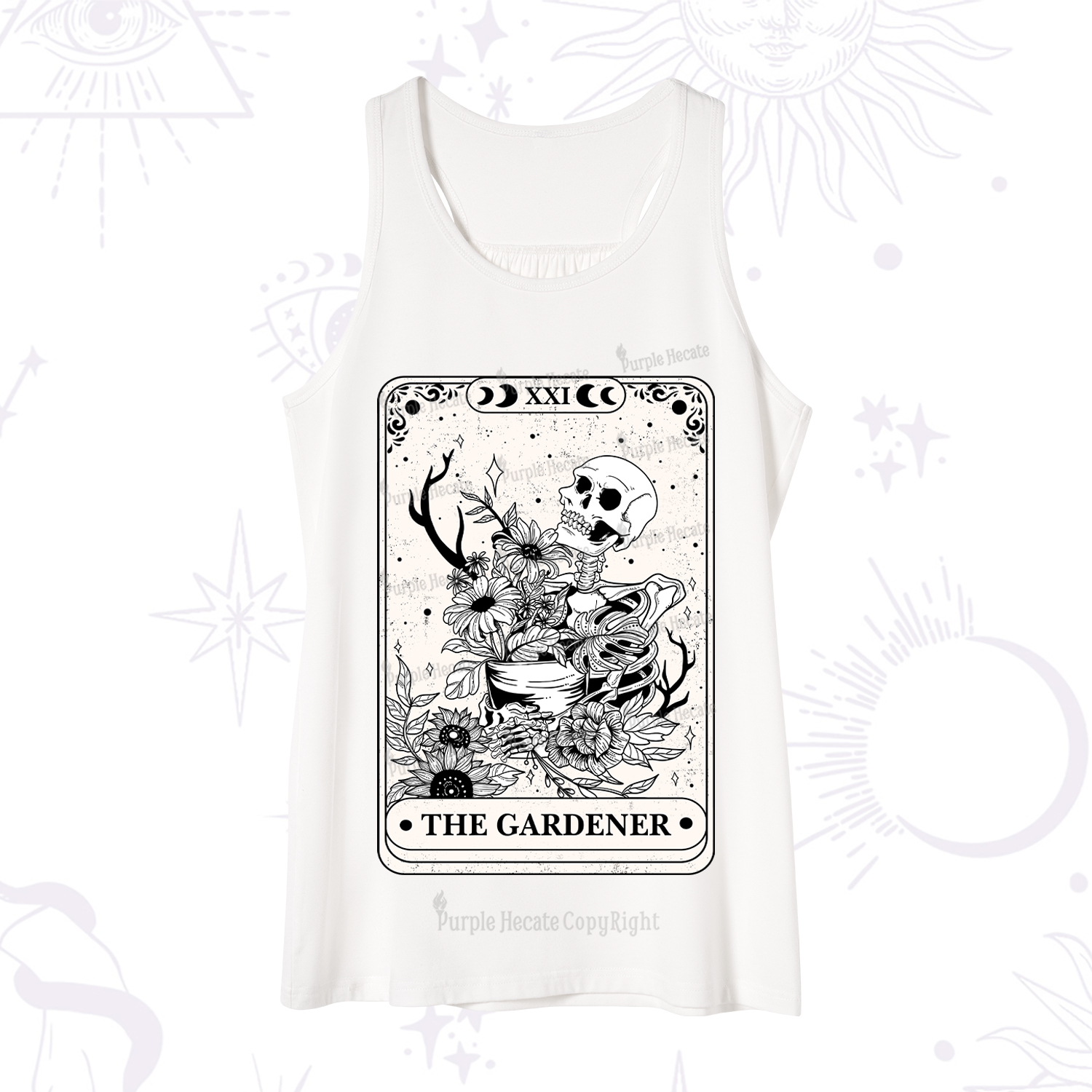 Purplehecate The Gardener Tarot Tank