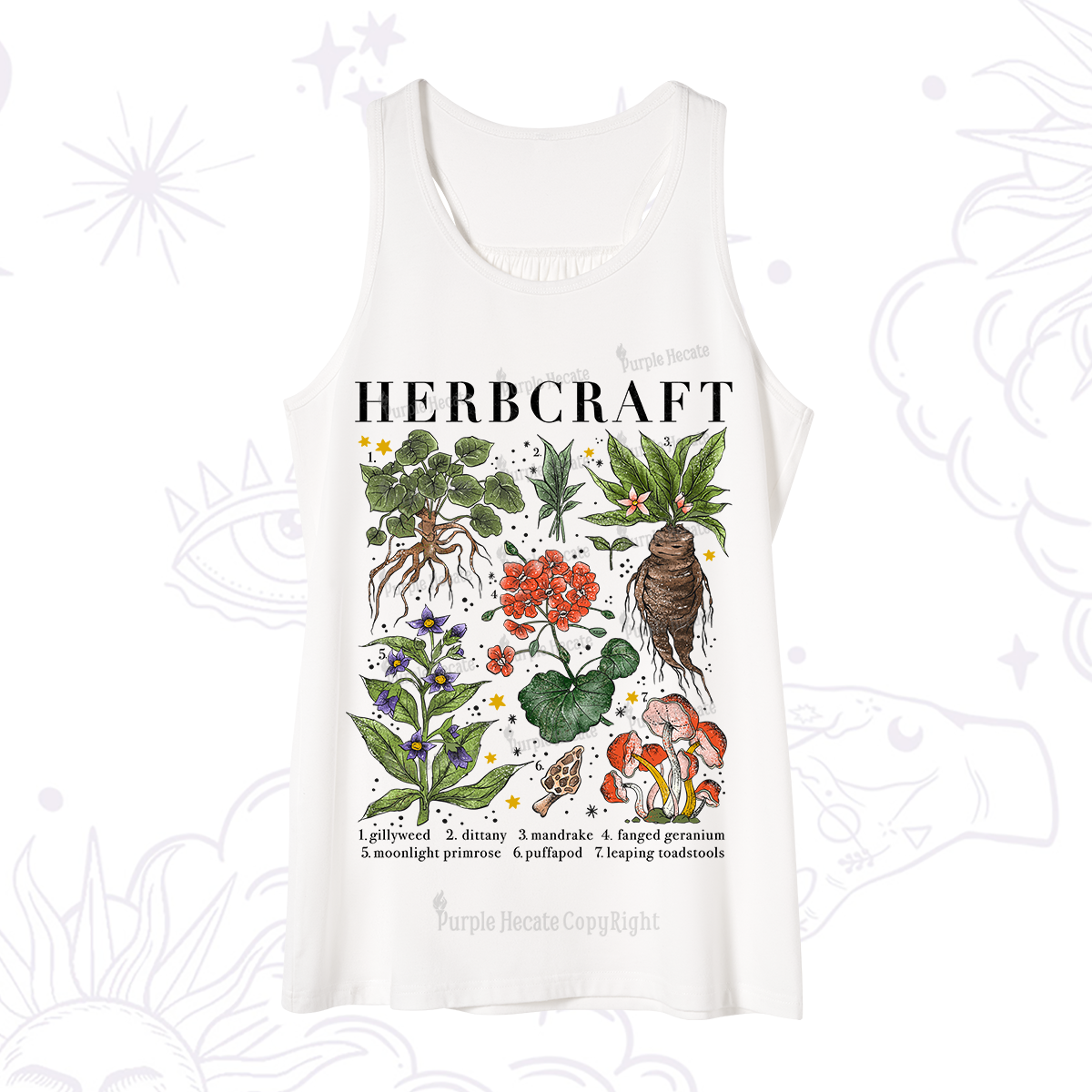 Purplehecate Magical Herbcraft Tank