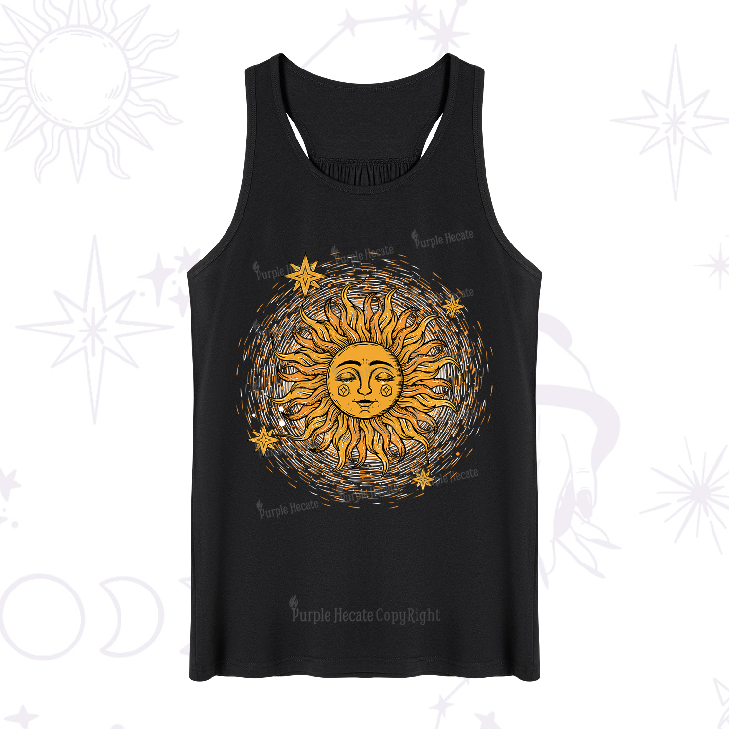 Purplehecate Celestial Sun Tank