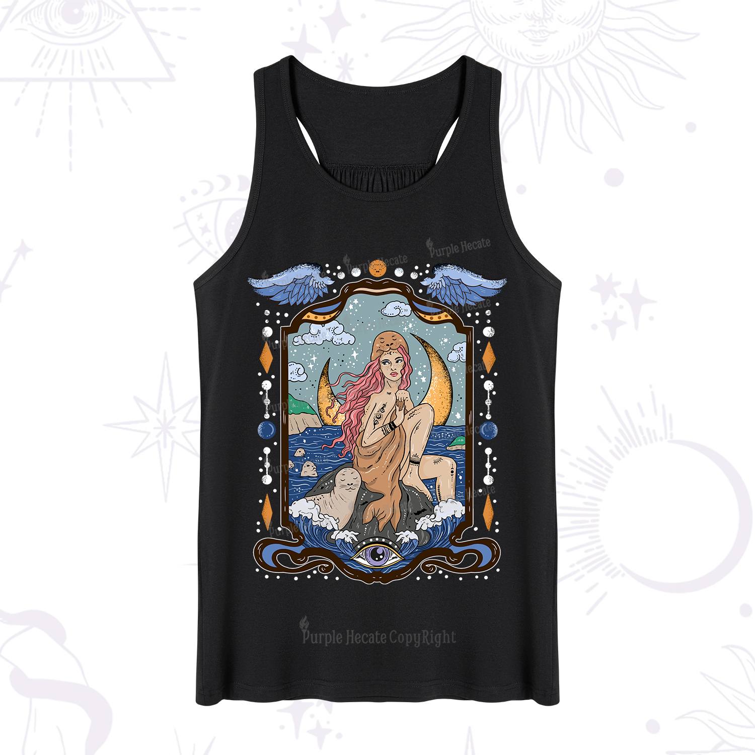 Purplehecate Selkie Woman Tank