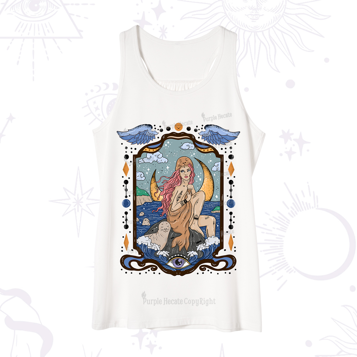 Purplehecate Selkie Woman Tank
