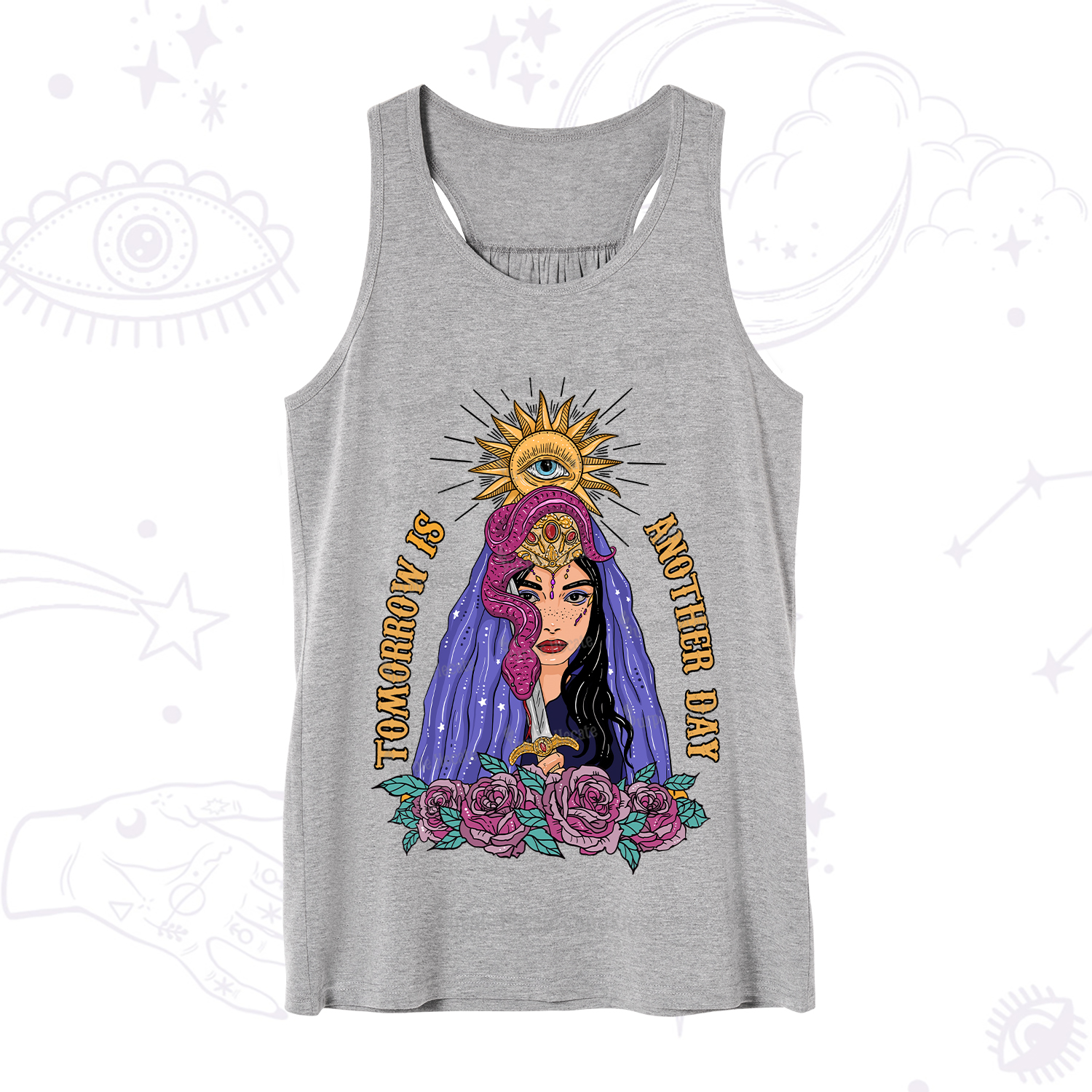 Purplehecate Prophetic Eye Witch Tank