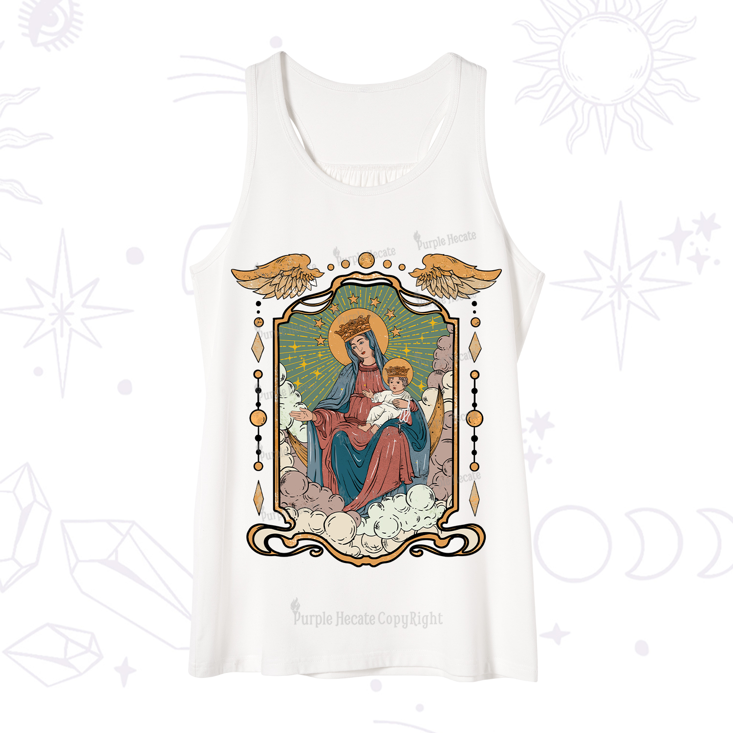 Purplehecate The Lady Of the Rosary Tank