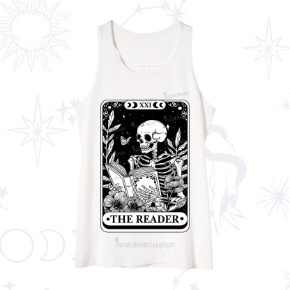 Purplehecate The Reader Tarot Card Tank