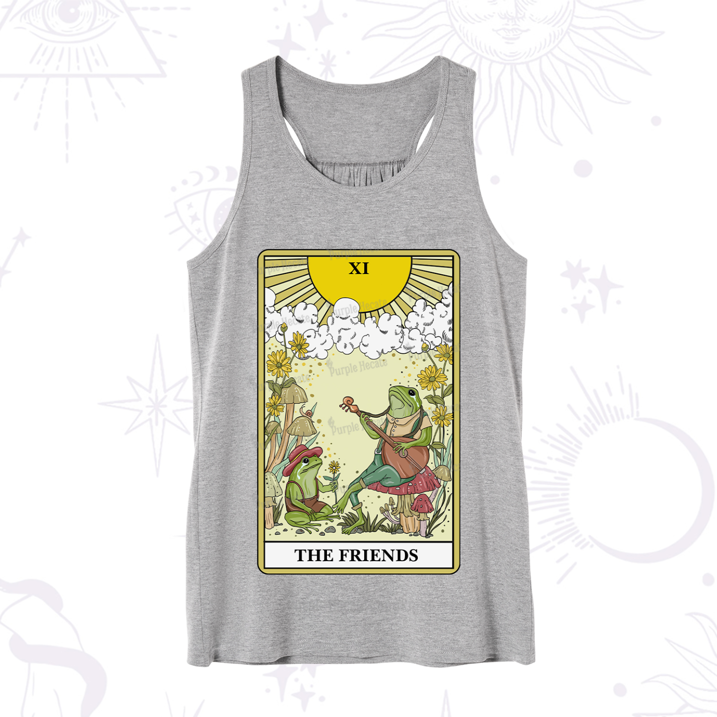Purplehecate The Friends Tarot Card Tank