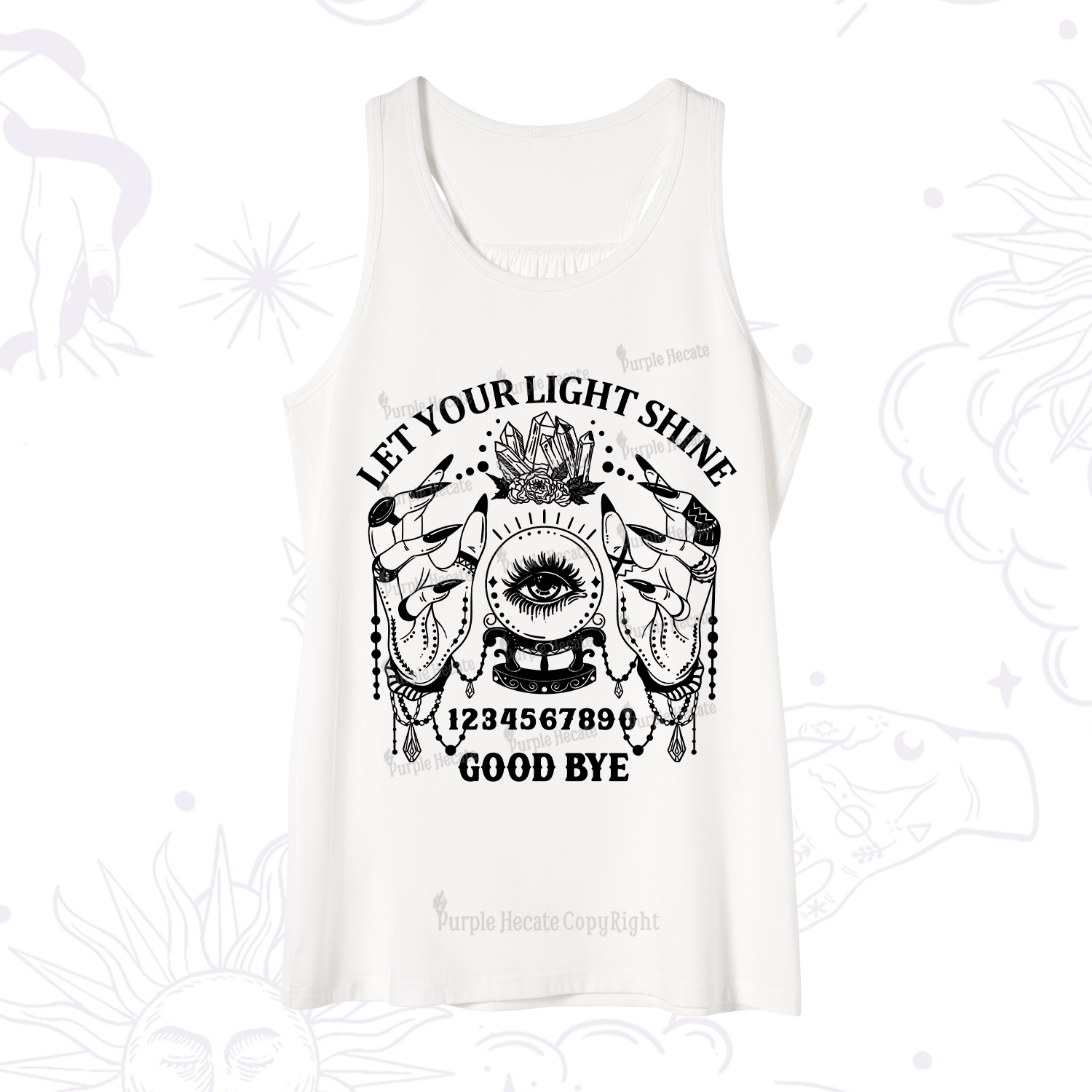 Purplehecate Let Your Light Shine Tank