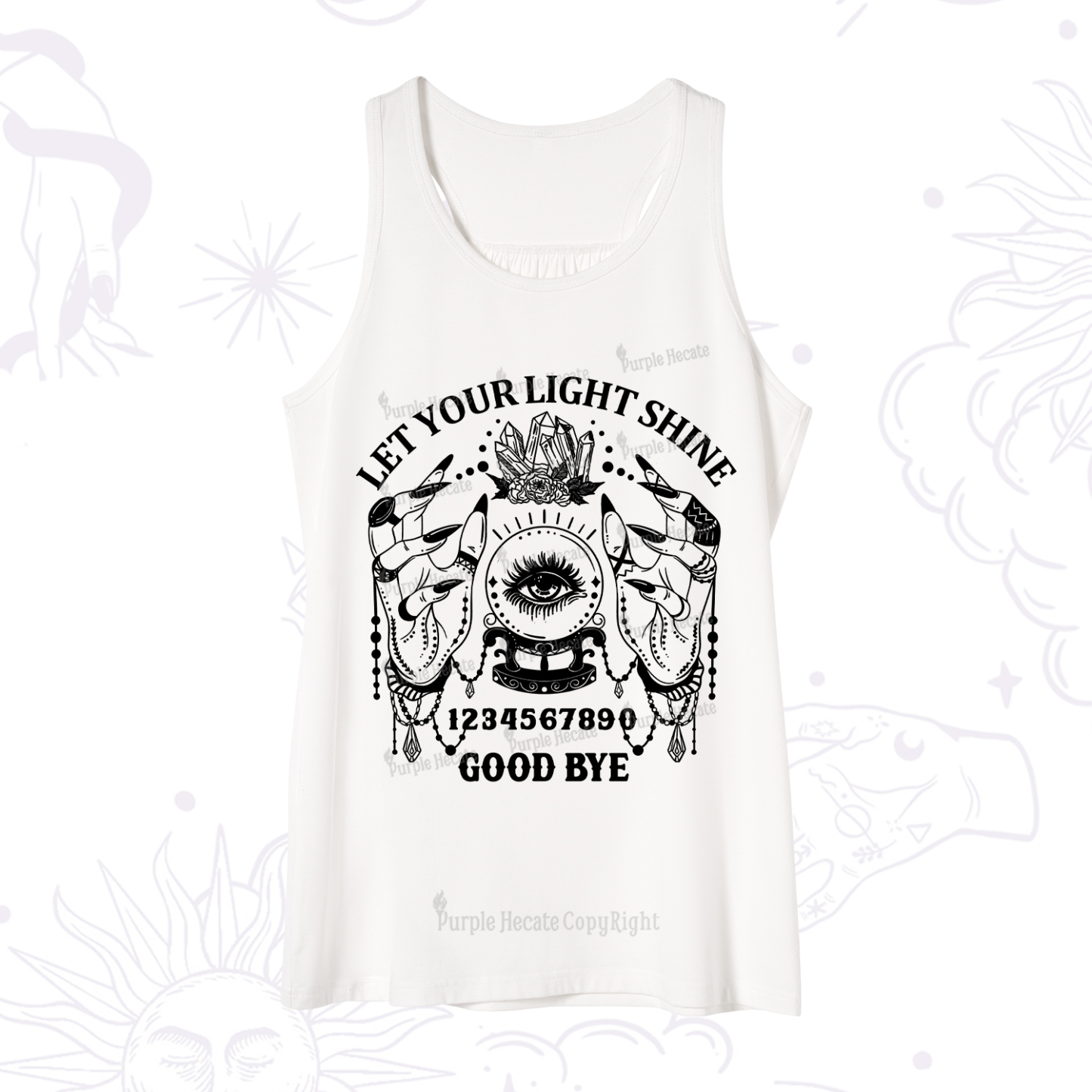 Purplehecate Let Your Light Shine Tank