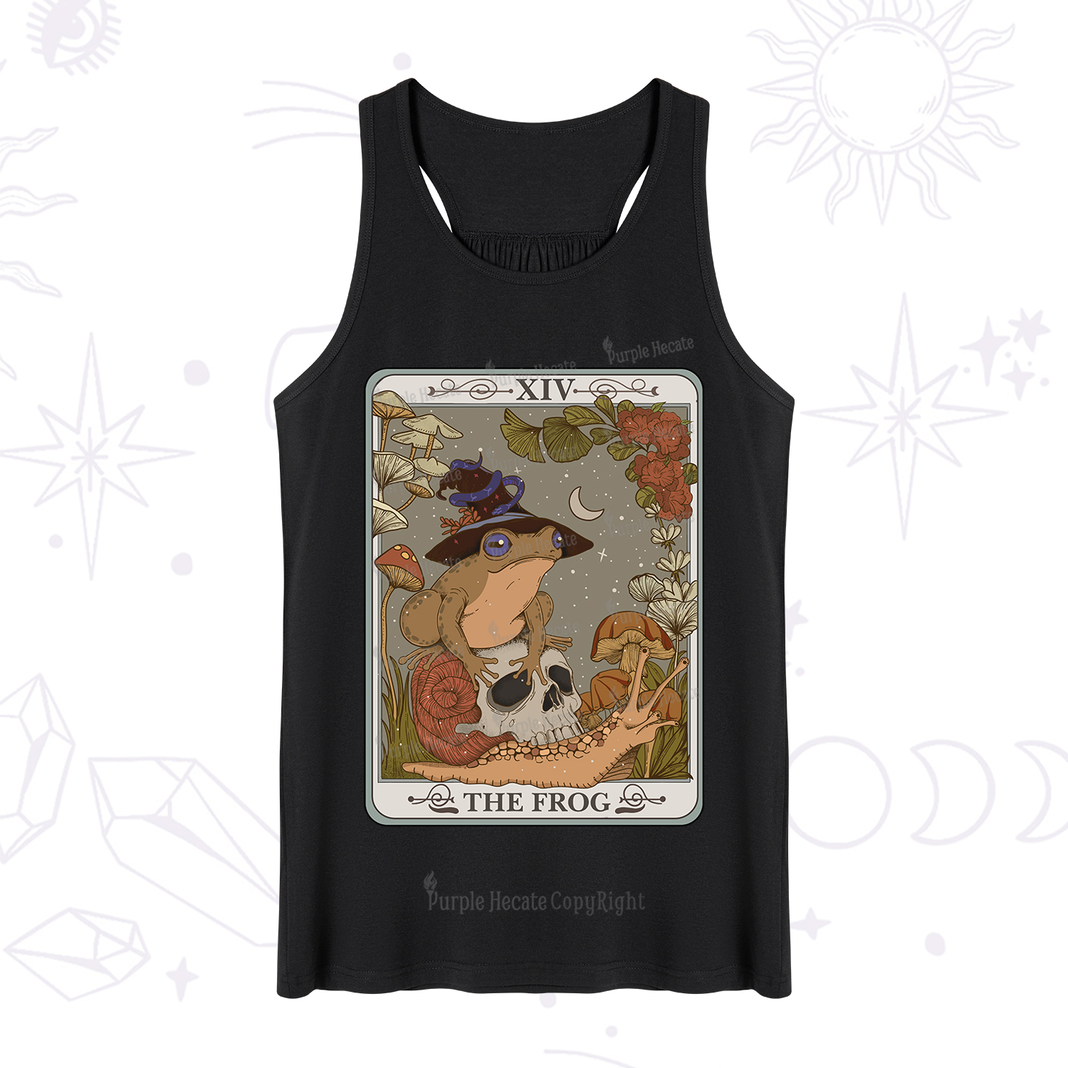 Purplehecate The Frog Tarot Tank