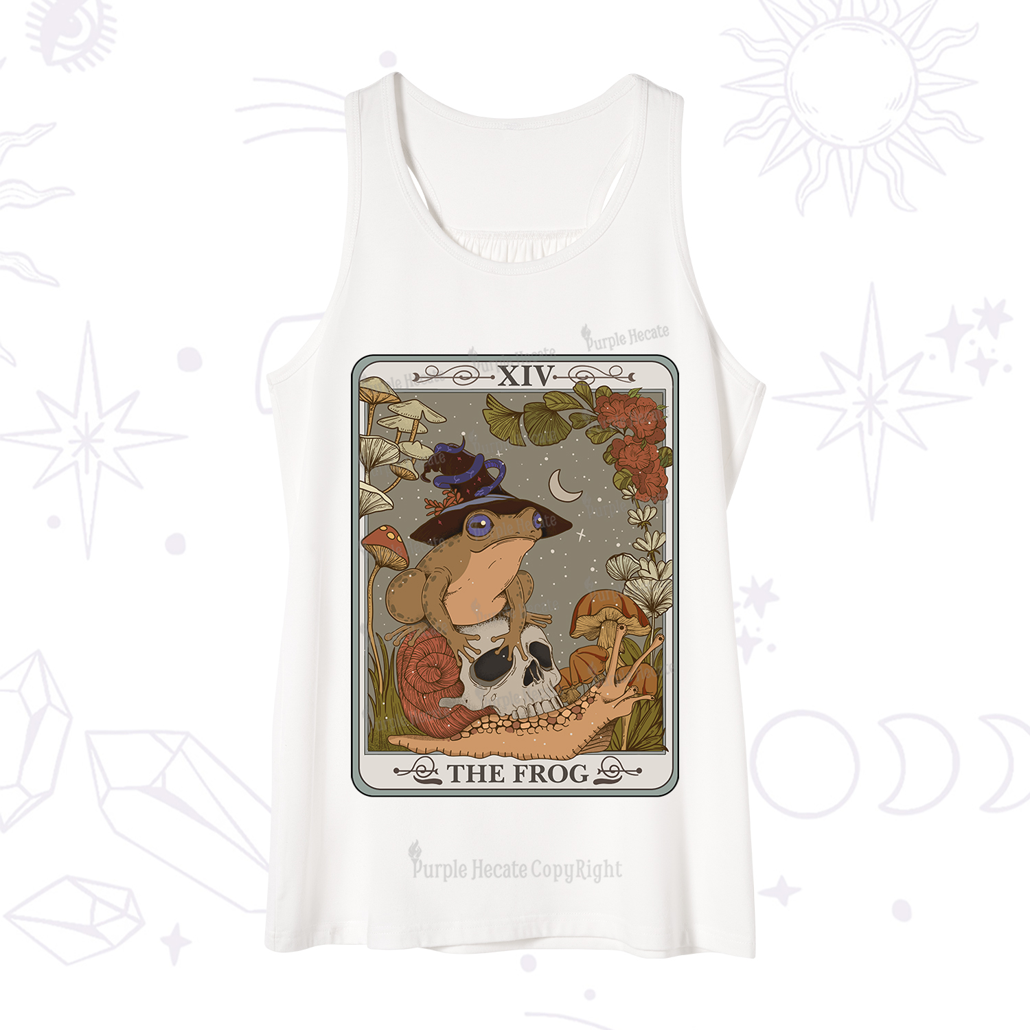 Purplehecate The Frog Tarot Tank