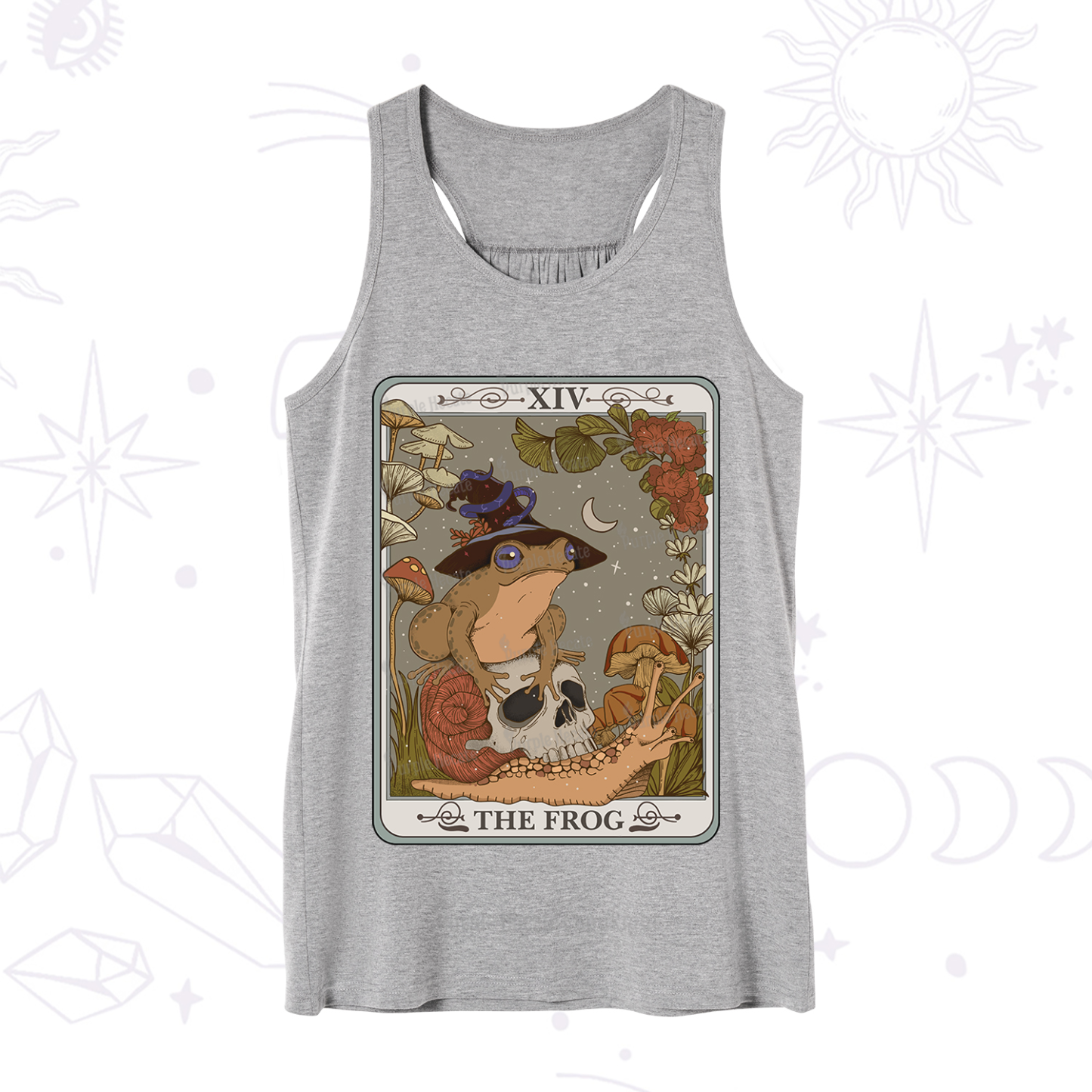 Purplehecate The Frog Tarot Tank