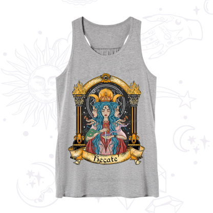 Purplehecate Triple Moon Goddess Hecate Tank
