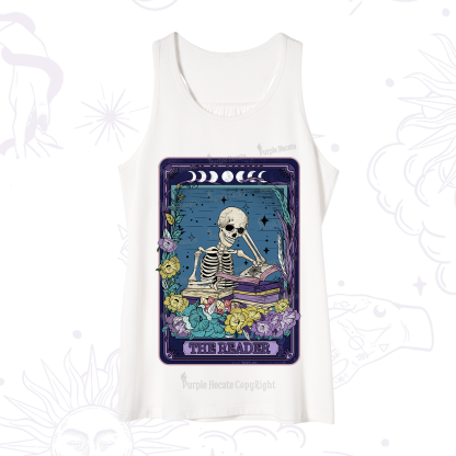 Purplehecate The Reader Tarot Card Tank