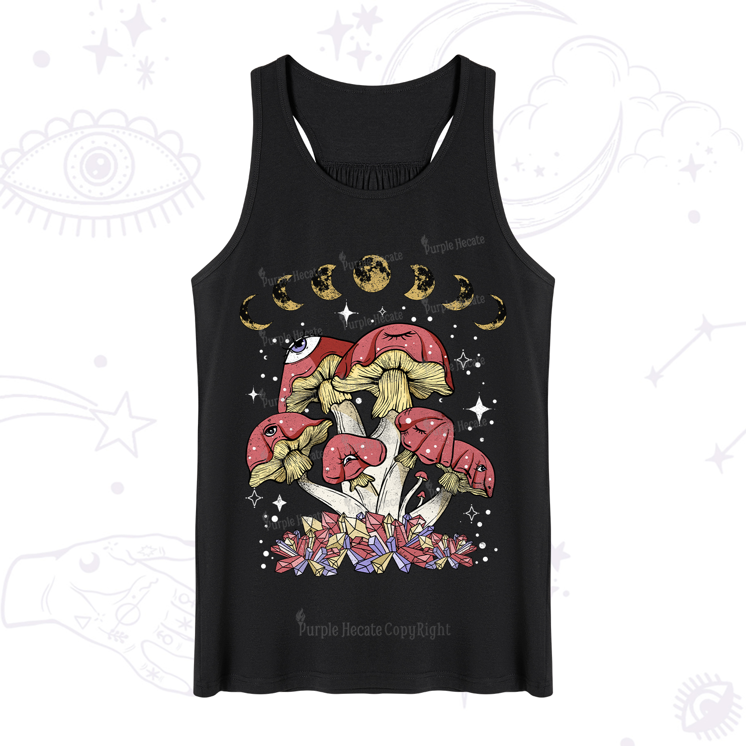 Purplehecate Magic Mushroom Tank