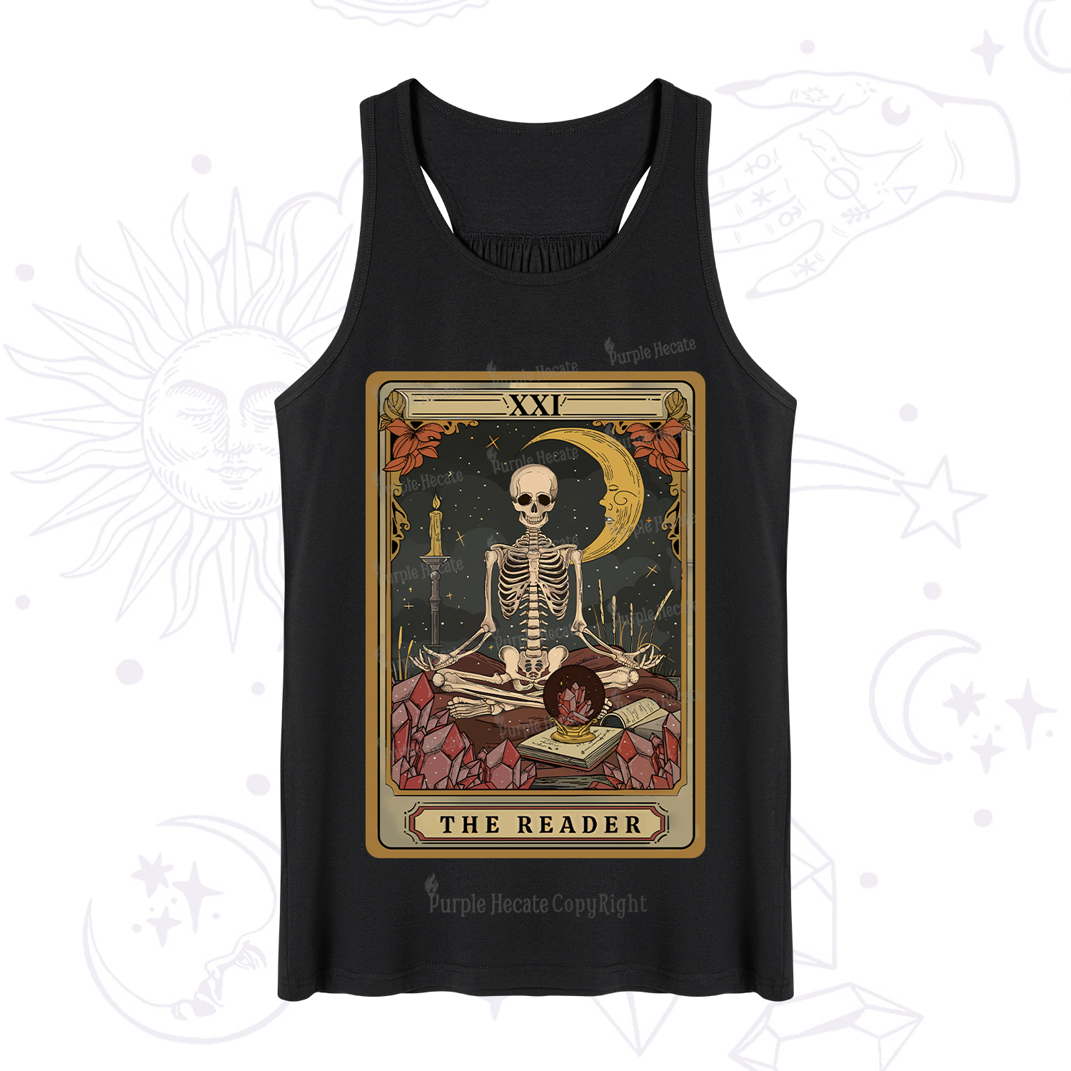 Purplehecate The Reader Tarot Tank