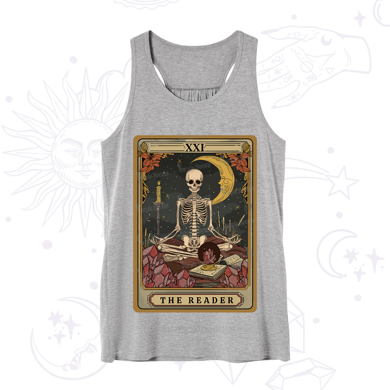 Purplehecate The Reader Tarot Tank