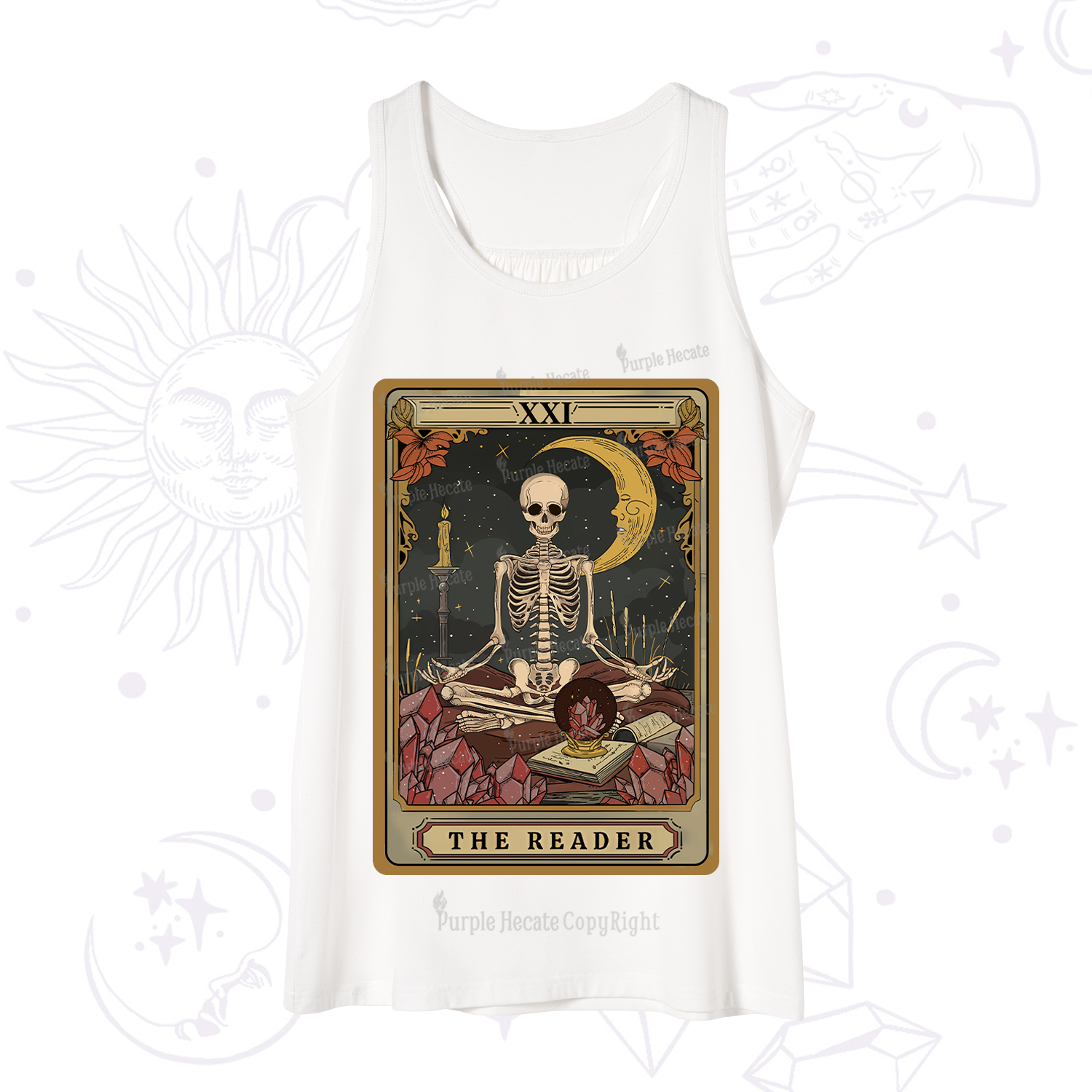 Purplehecate The Reader Tarot Tank