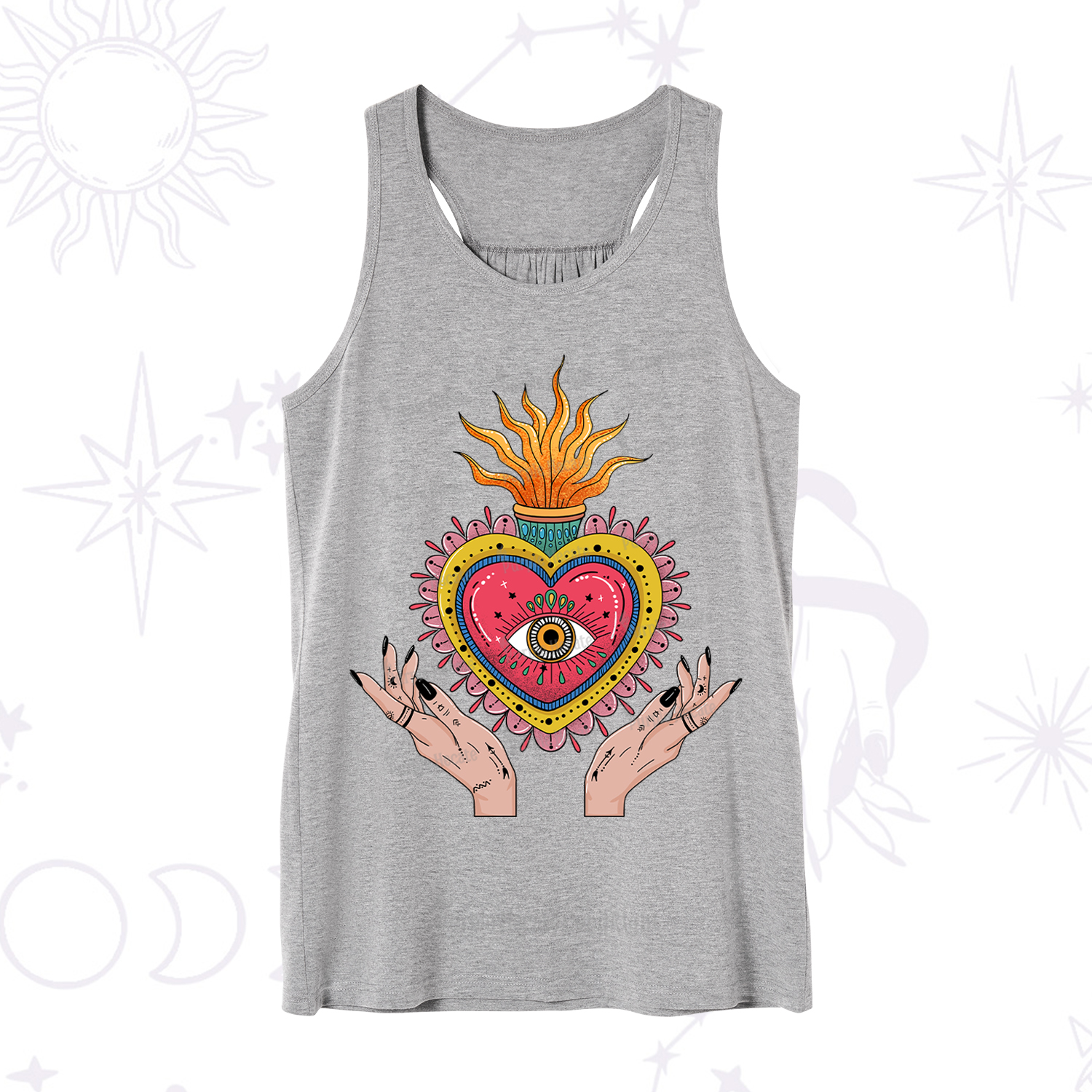 Purplehecate The Fiery Eye Tank