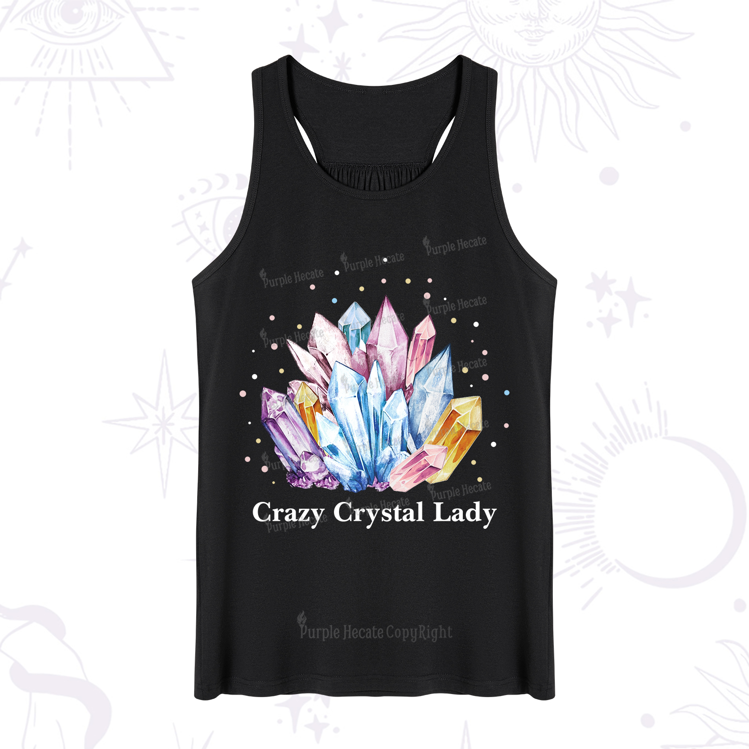 Purplehecate Crazy Crystal Tank