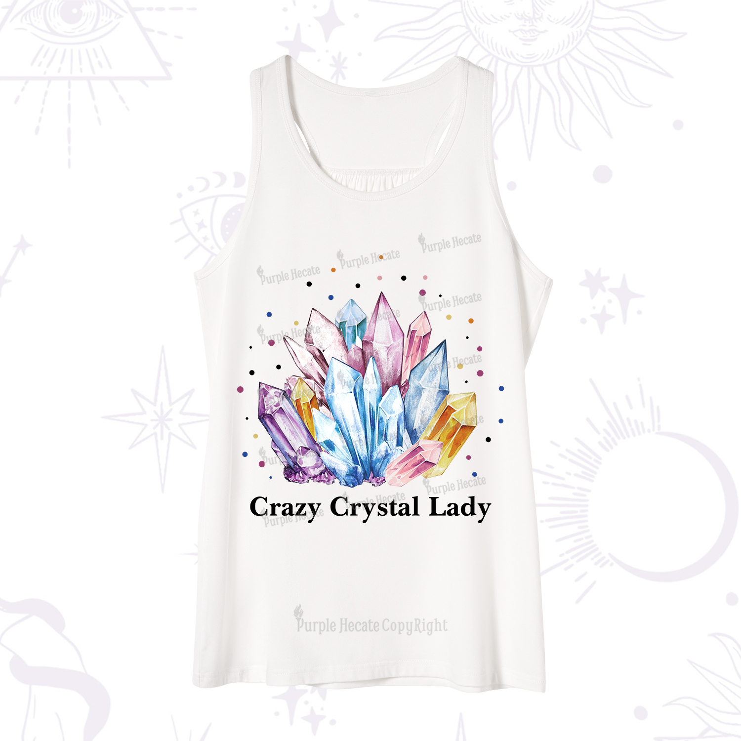 Purplehecate Crazy Crystal Tank
