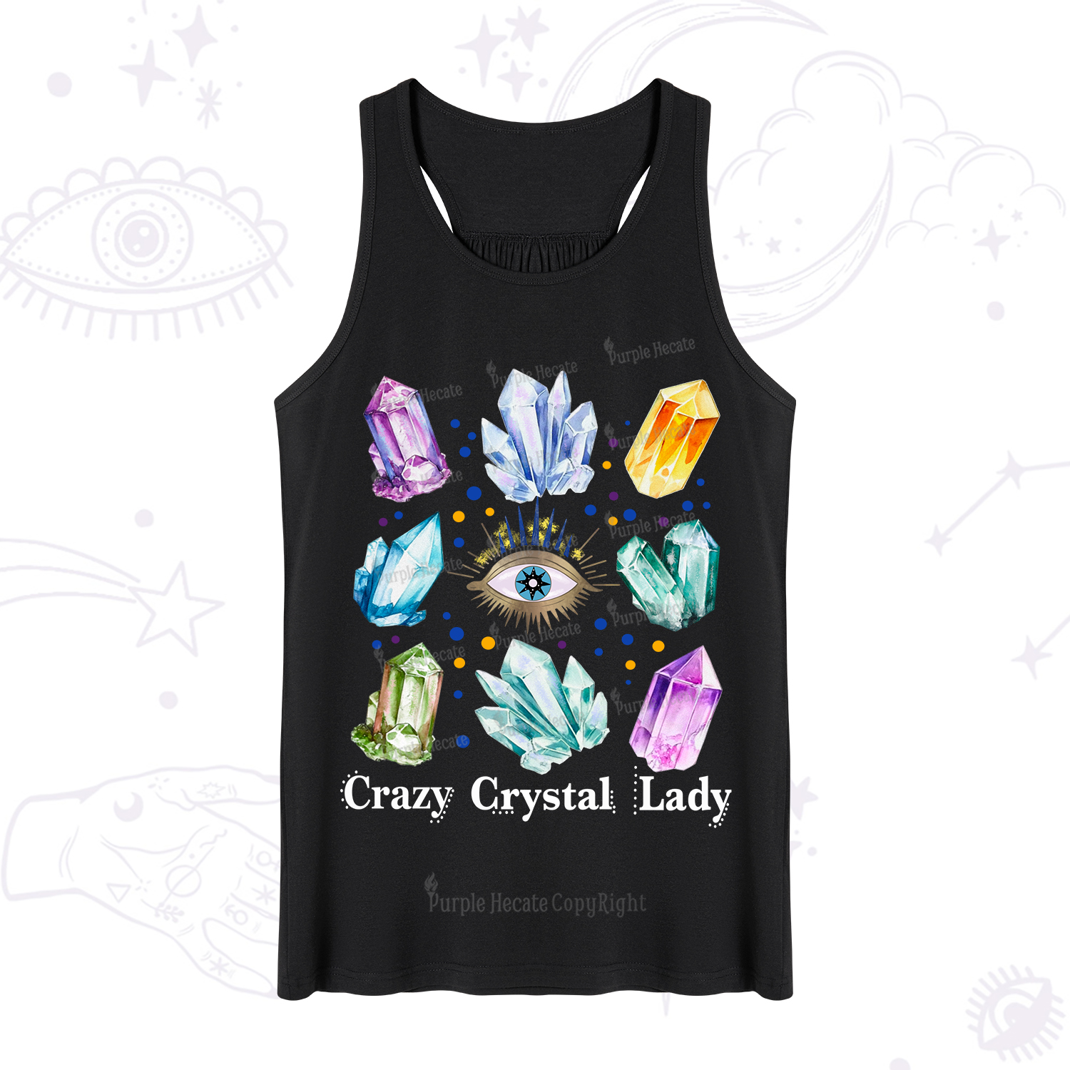 Purplehecate Crysral Lady Tank