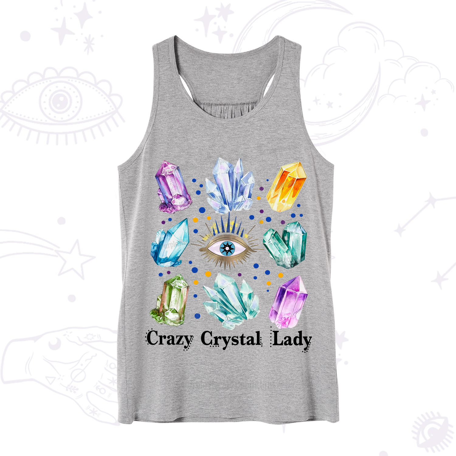 Purplehecate Crysral Lady Tank