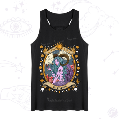 Purplehecate Capricorn Radiance Zodiac Tank