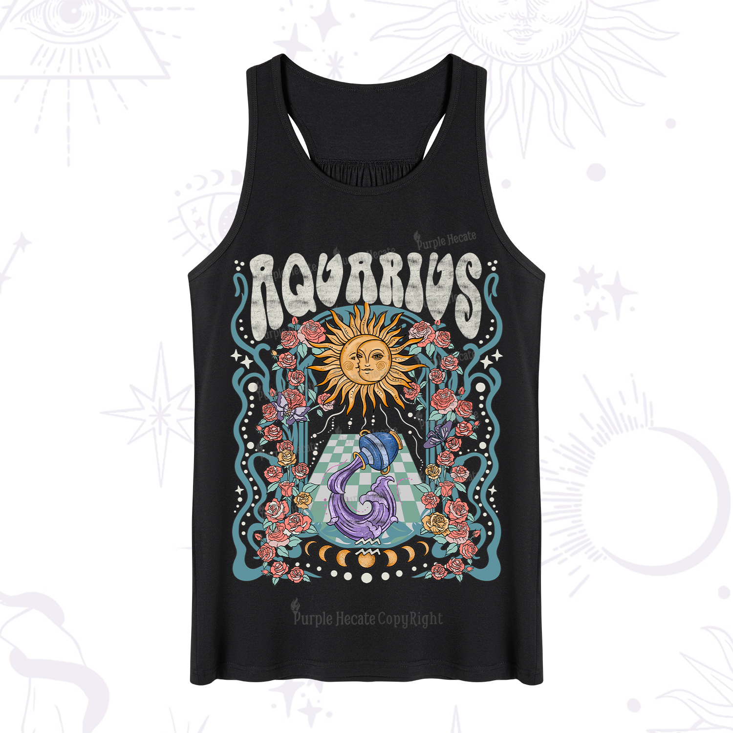 Purplehecate Aquarius Spirit Zodiac Tank