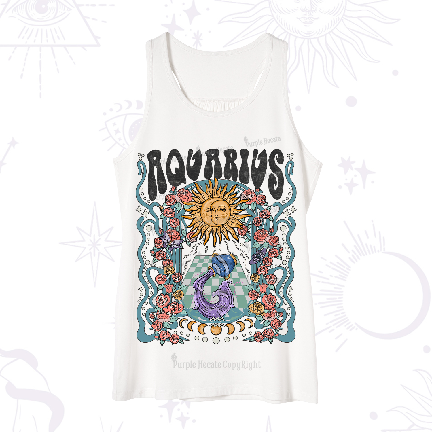 Purplehecate Aquarius Spirit Zodiac Tank