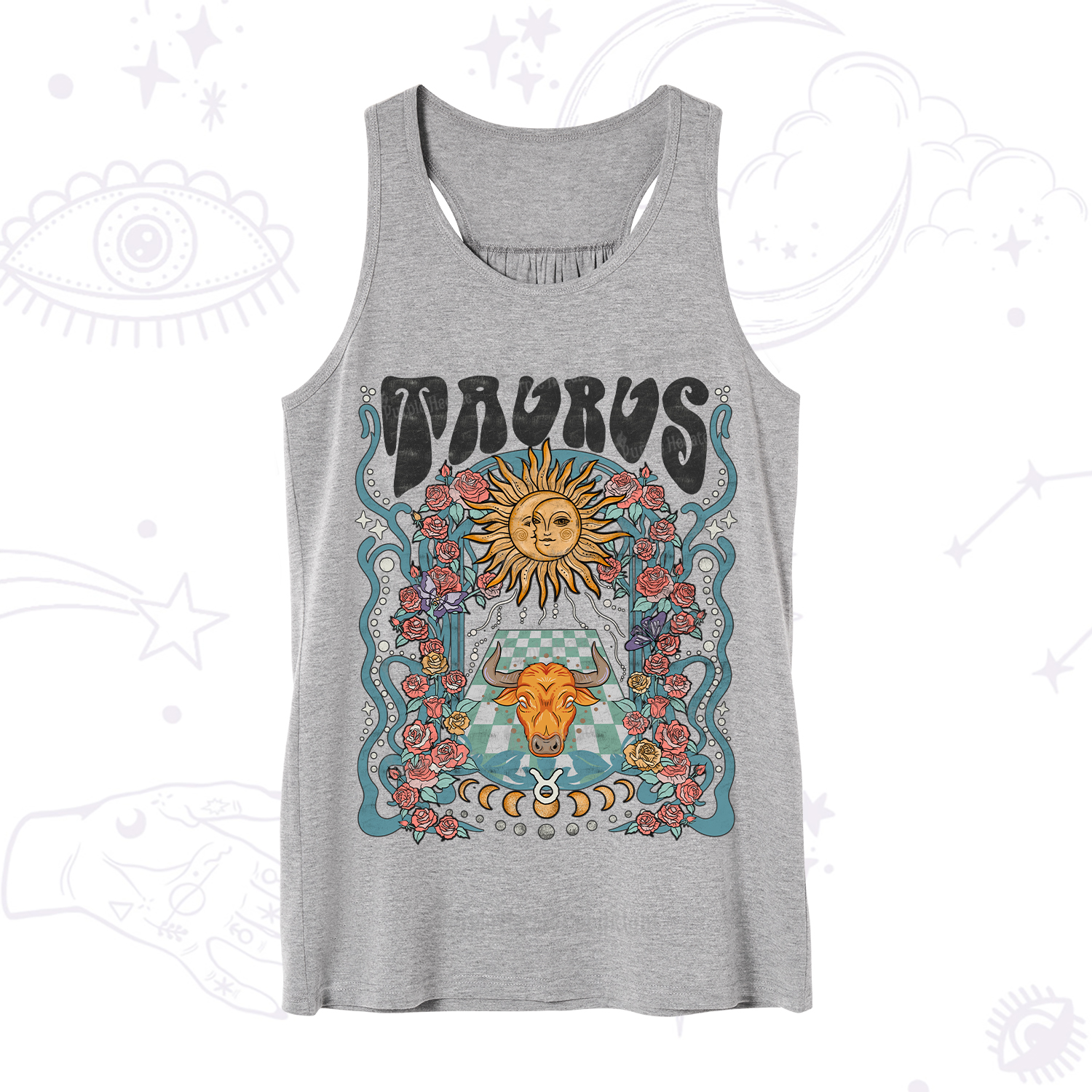 Purplehecate Taurus Spirit Zodiac Tank