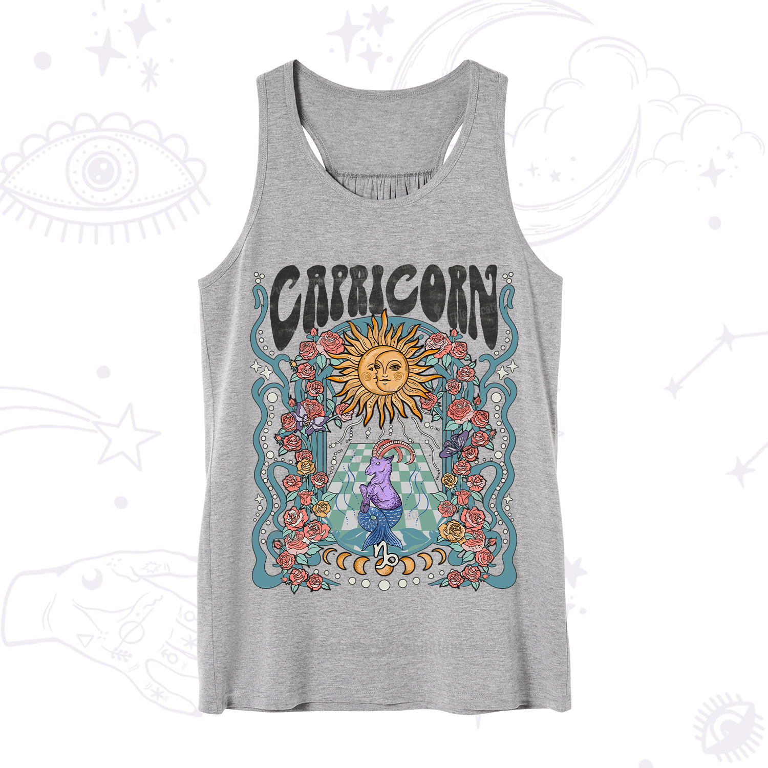Purplehecate Capricorn Spirit Zodiac Tank