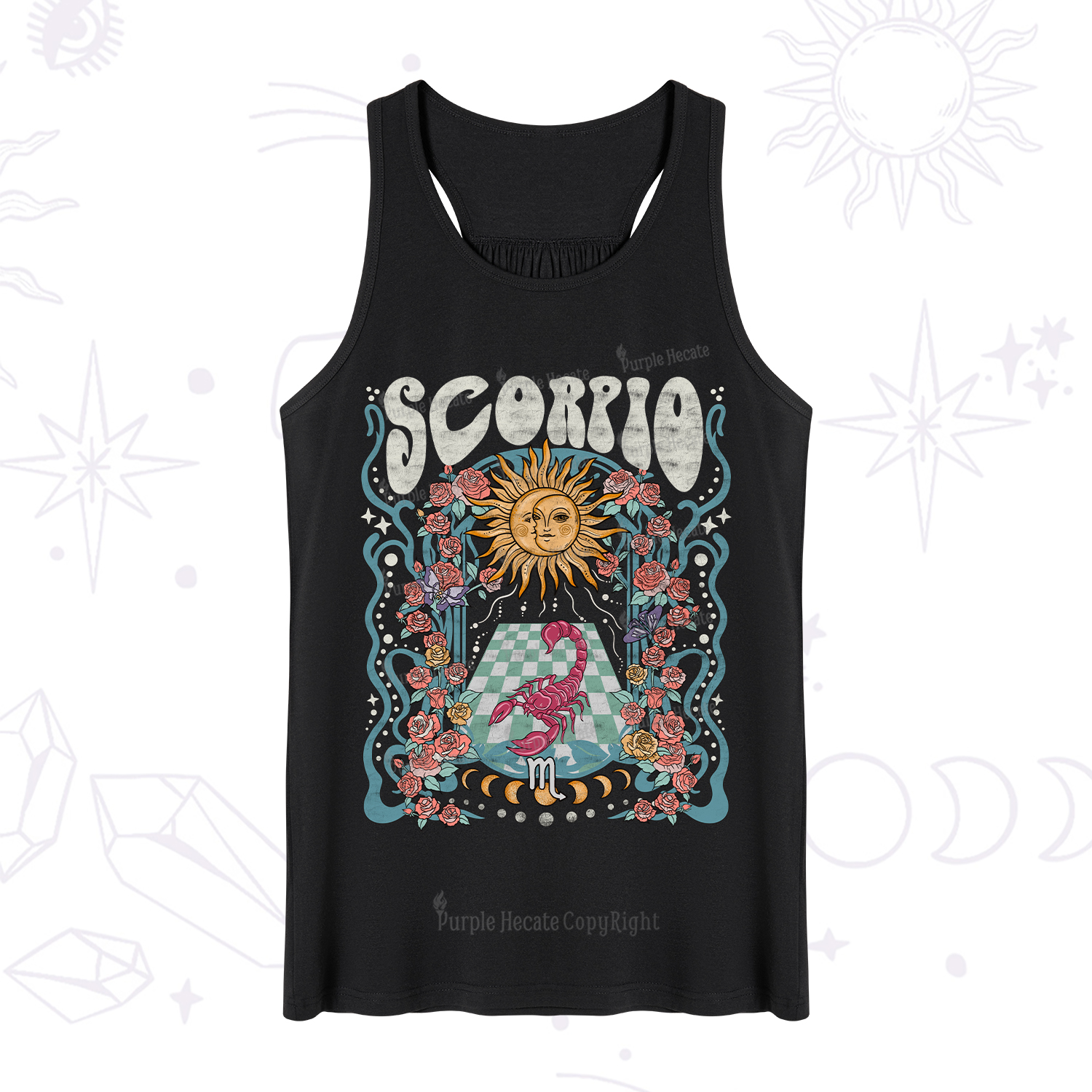 Purplehecate Scorpio Spirit Zodiac Tank