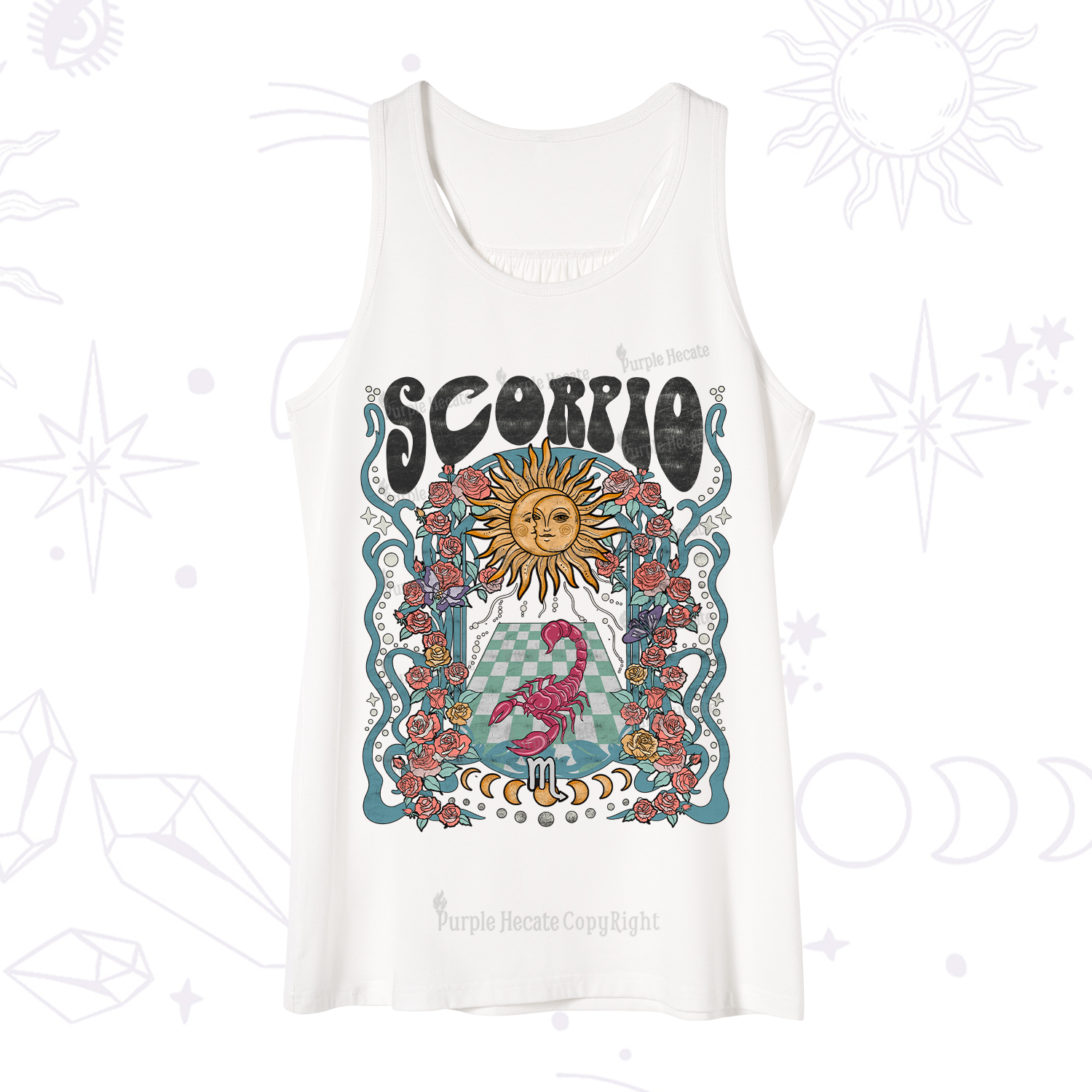 Purplehecate Scorpio Spirit Zodiac Tank