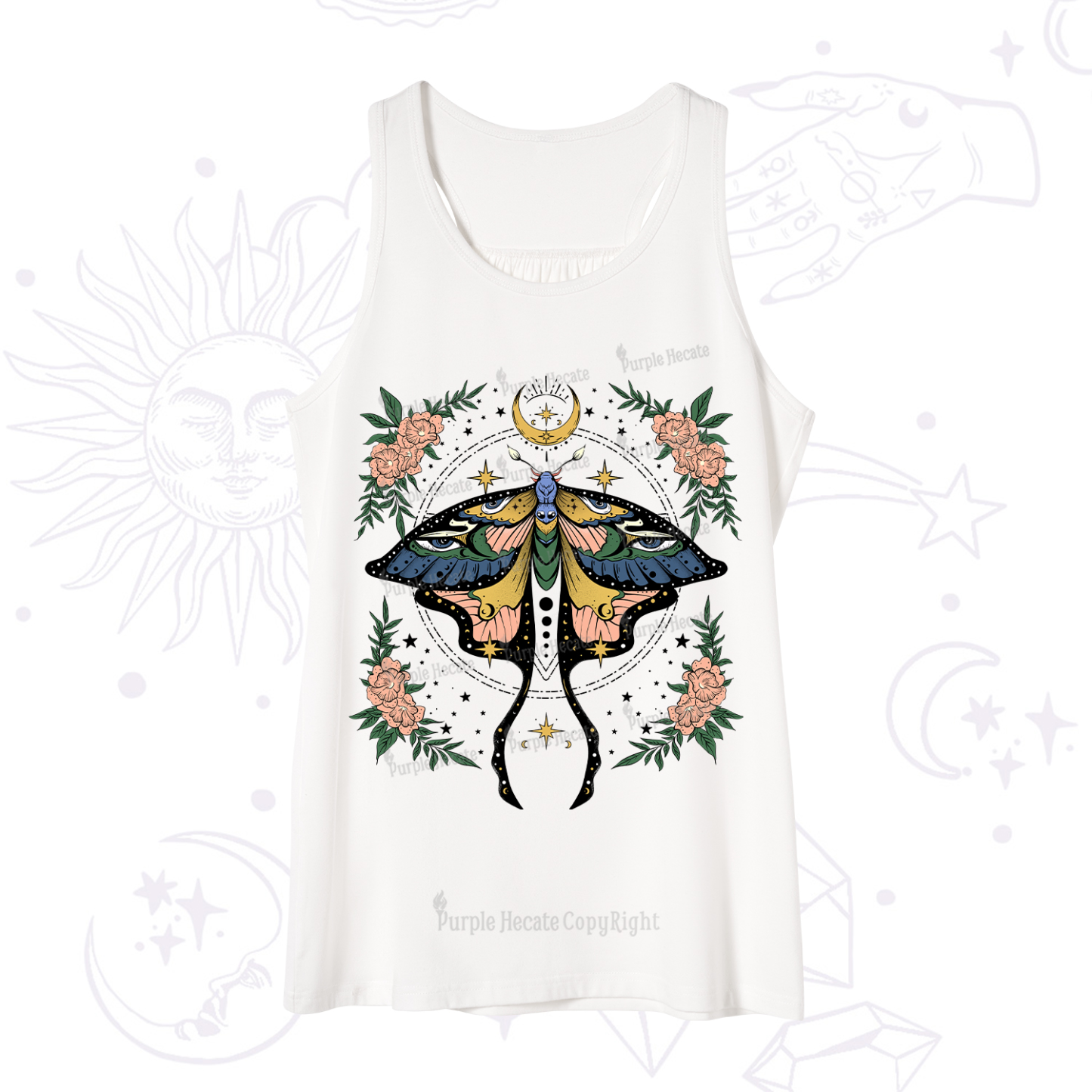 Purplehecate Mystical Moth Tank