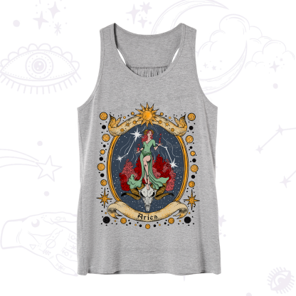 Purplehecate Celestial Aries Zodiac Tank
