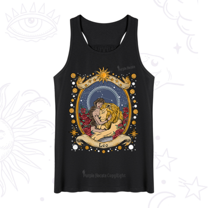 Purplehecate Celestial Leo Zodiac Tank
