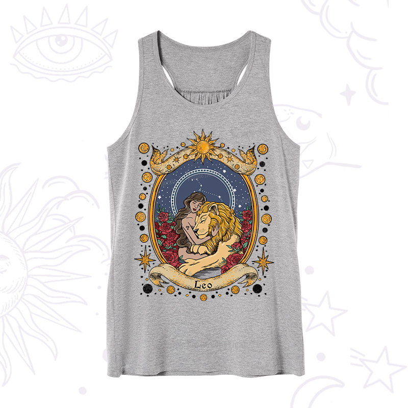 Purplehecate Celestial Leo Zodiac Tank