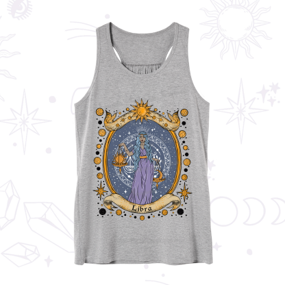 Purplehecate Celestial Libra Zodiac Tank